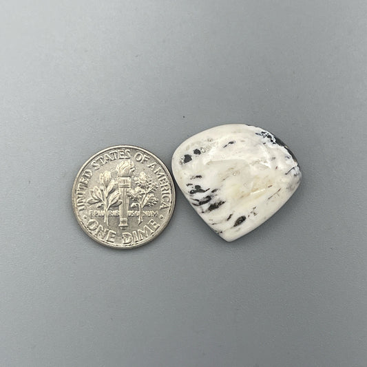 White Buffalo Turquoise Cabochon