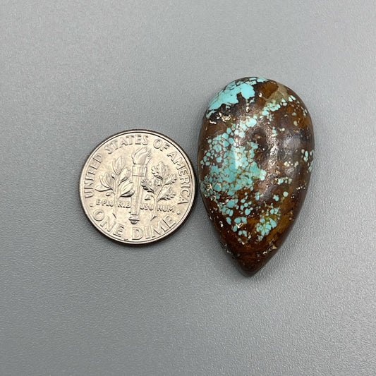 Number 8 turquoise Cabochon wholesale 27.65ct
