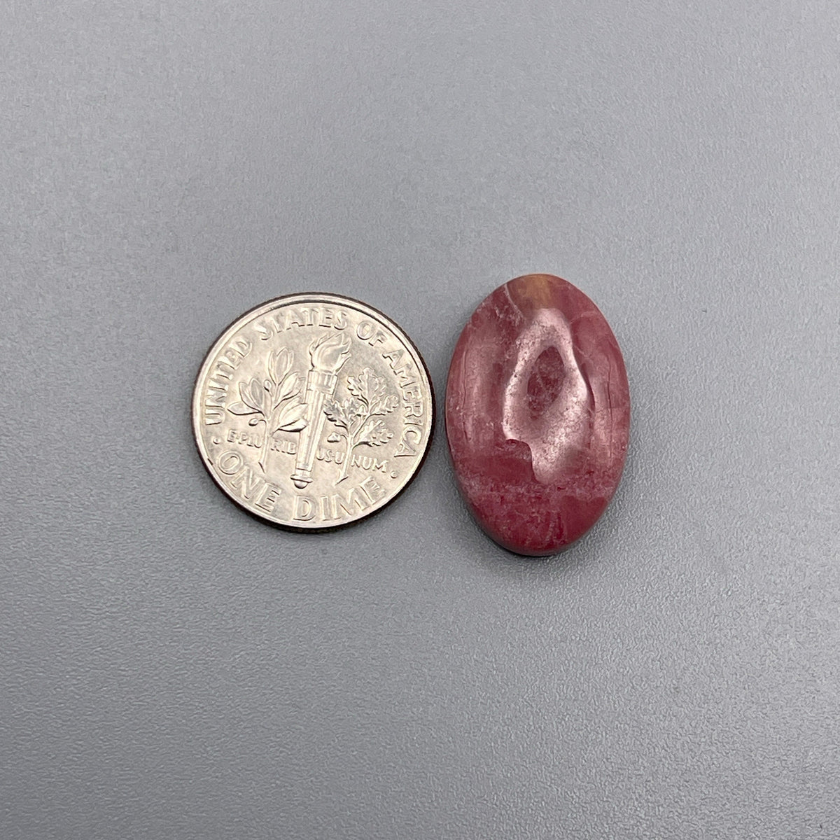 Natural pink Rhodonite Cabochon