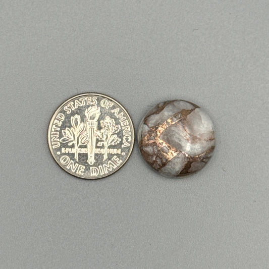 Quarts With Copper Cabochon