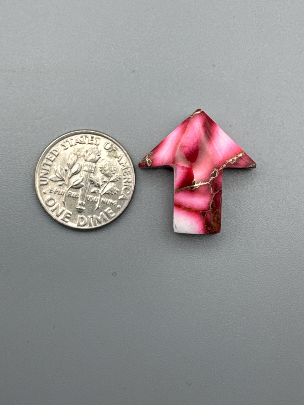 Red/white Cabochon (reconstructed)