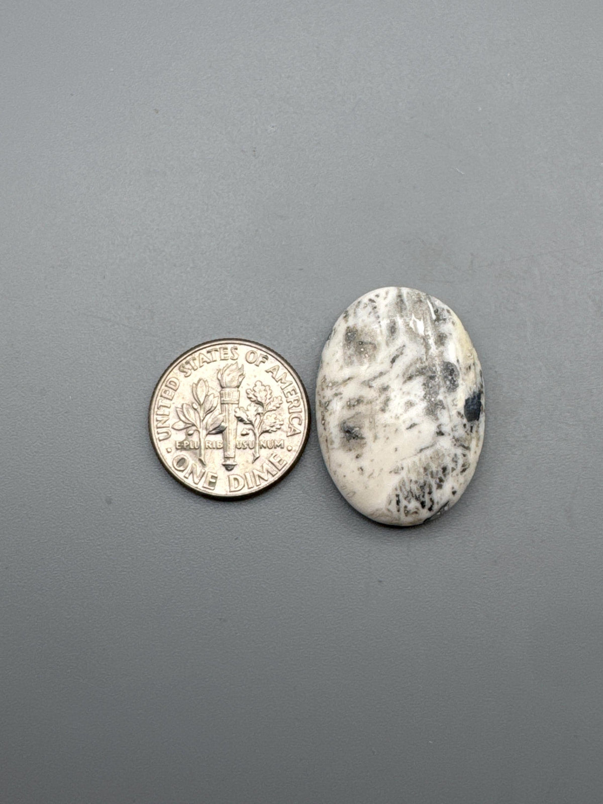 White Buffalo Turquoise Cabochon