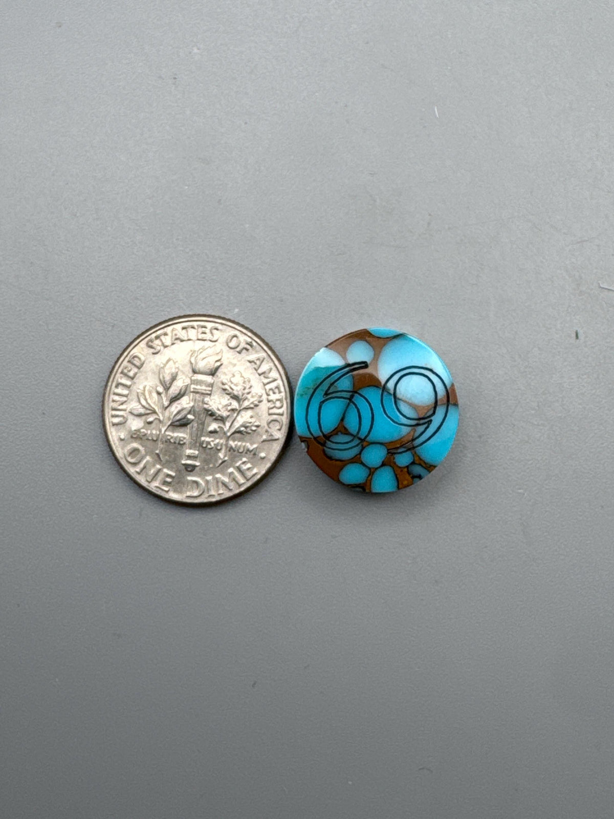 Scrimshaw Cabochon (reconstructed)