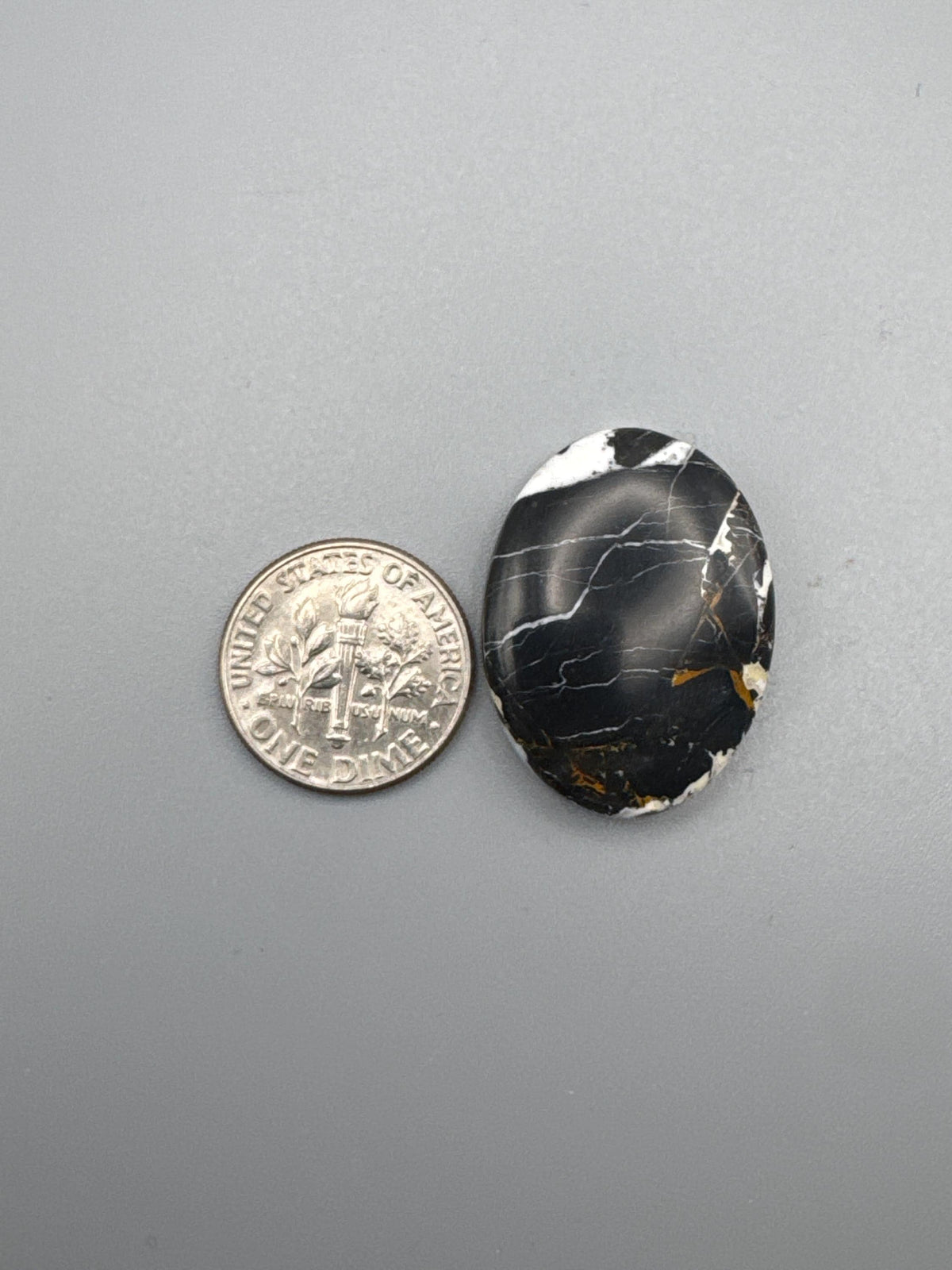 White Buffalo Turquoise Cabochon