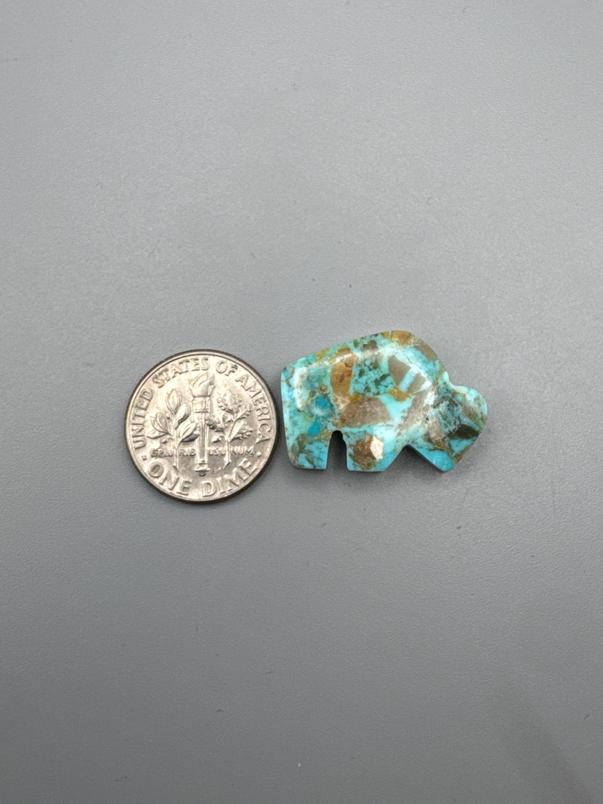 Kingman Turquoise Cabochon Buffalo