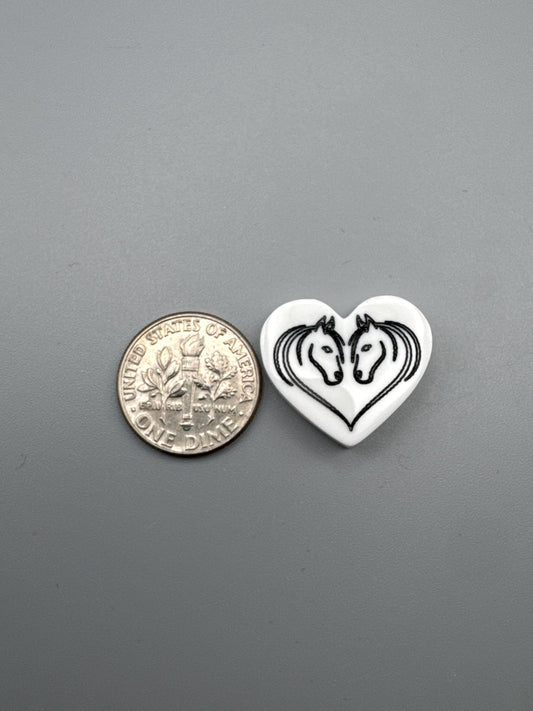 White. Scrimshaw Cabochon (reconstructed)
