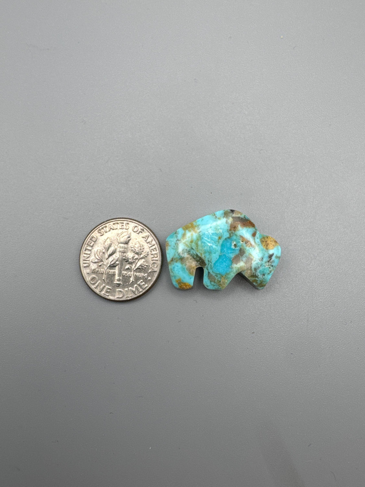 Kingman Turquoise Cabochon Buffalo