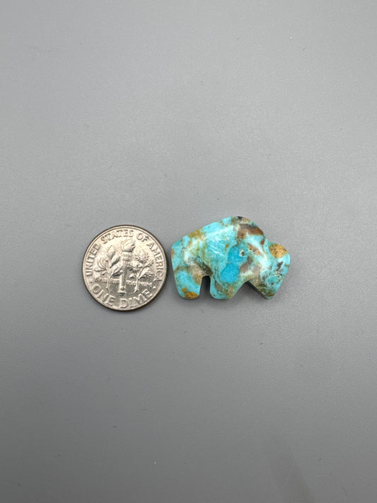 Kingman Turquoise Cabochon Buffalo