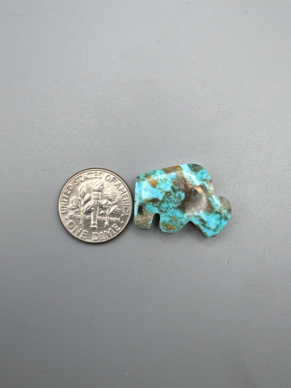 Kingman Turquoise Cabochon Buffalo