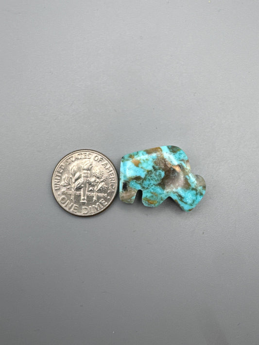 Kingman Turquoise Cabochon Buffalo