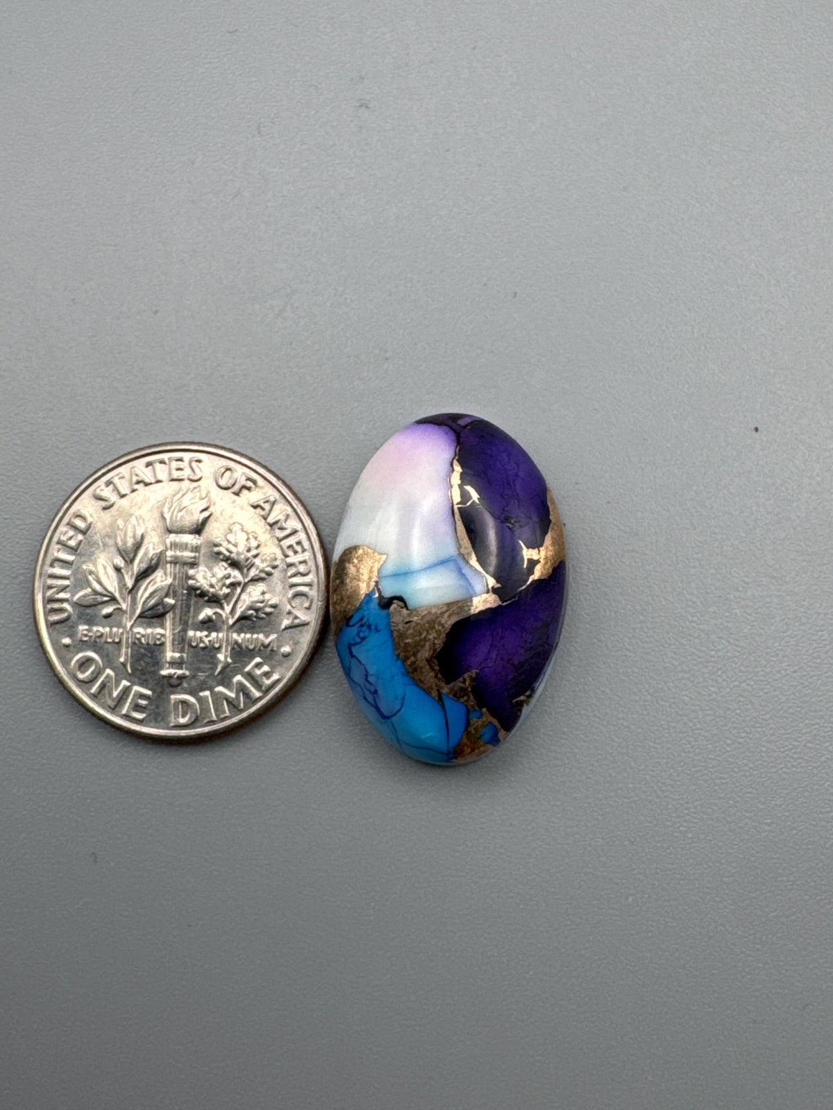 Kingman lavender Dahlia Cabochon