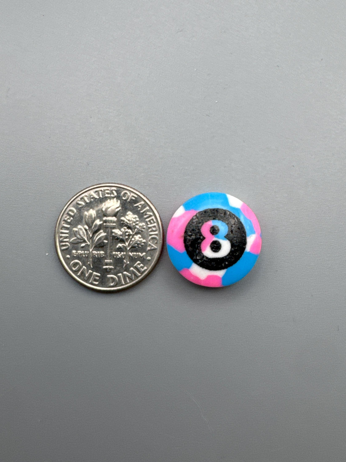 8 Ball Cabochon Inlay