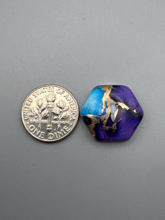 Kingman lavender Dahlia Cabochon