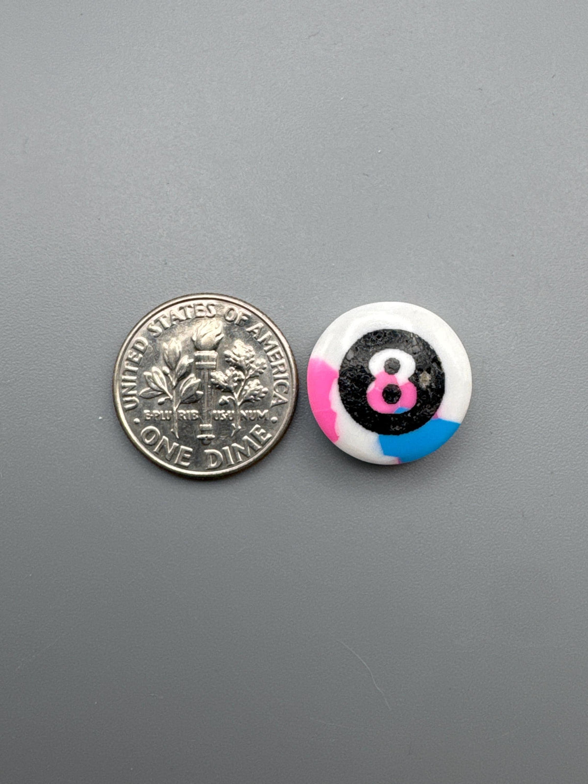 8 Ball Cabochon Inlay