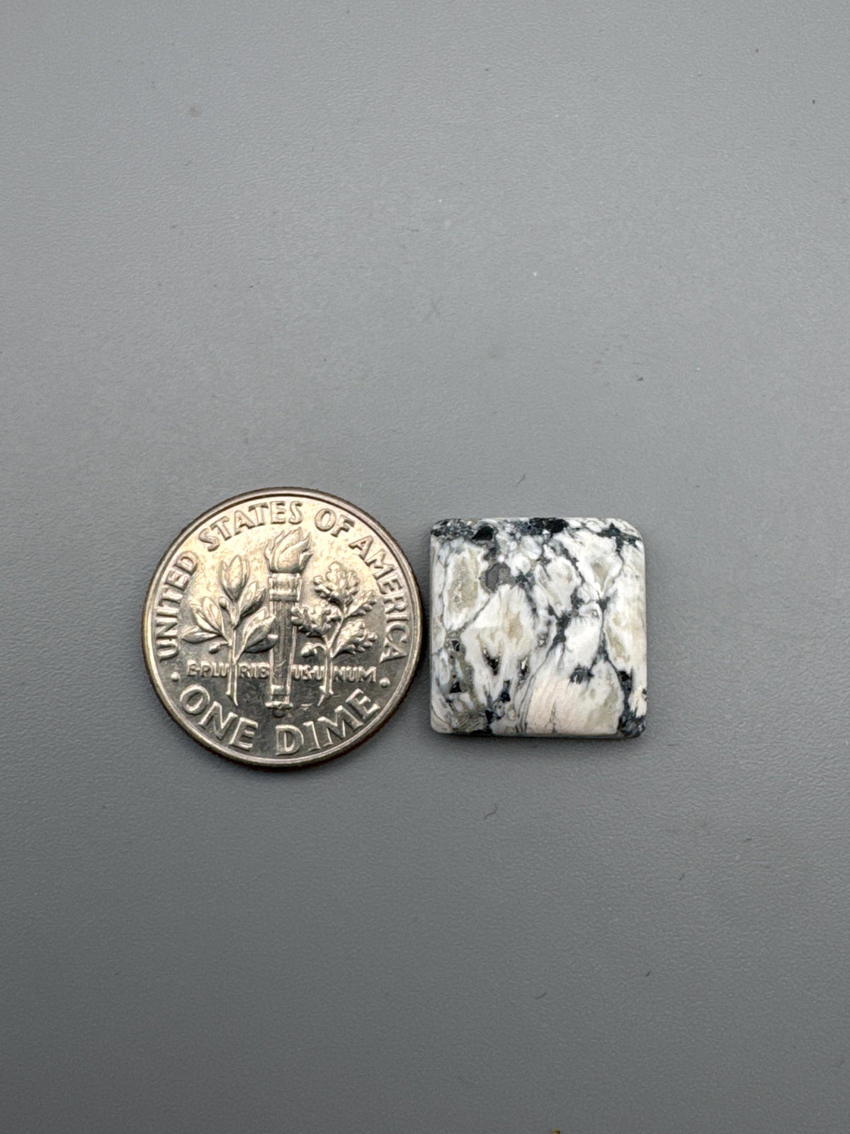 White Buffalo Turquoise Cabochon