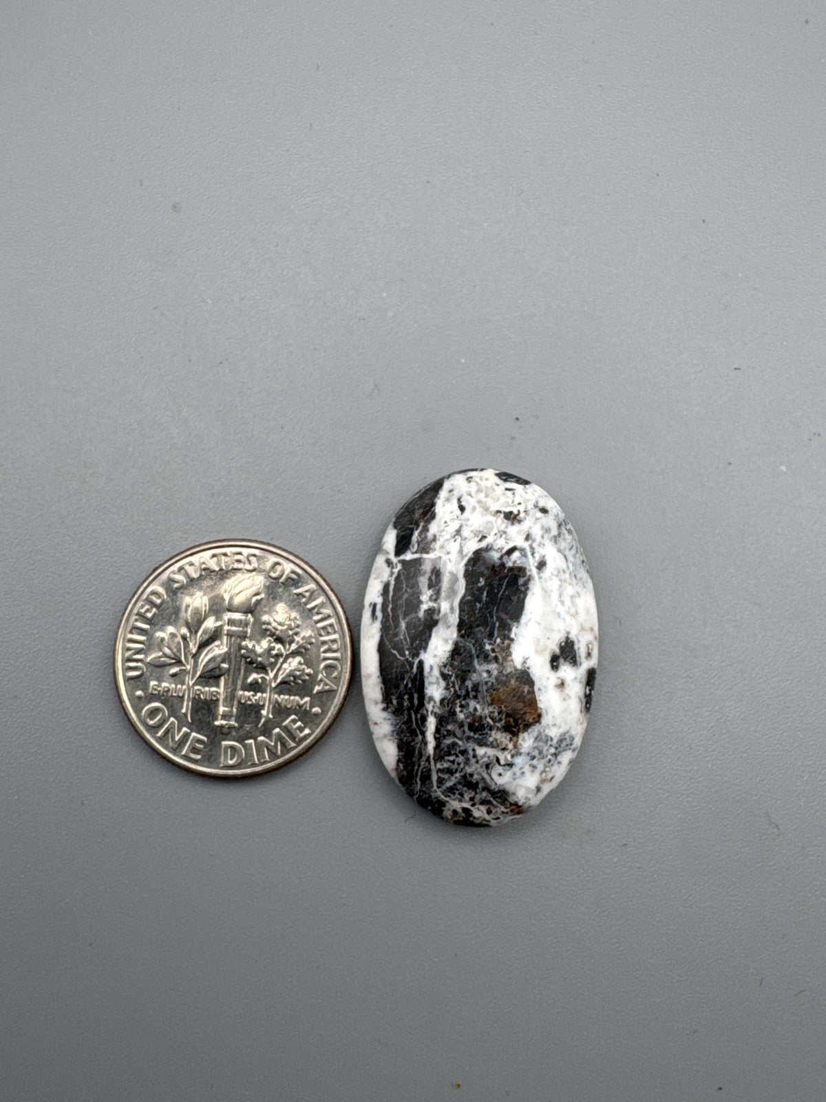 White Buffalo Turquoise Cabochon