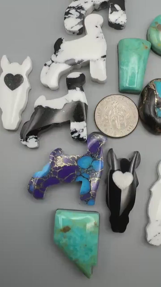 Kingman Turquoise Cabochon
