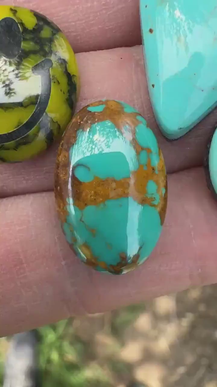 Kingman Turquoise Cabochon