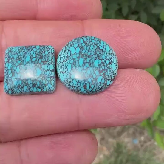 Hubei Turquoise Cabochon