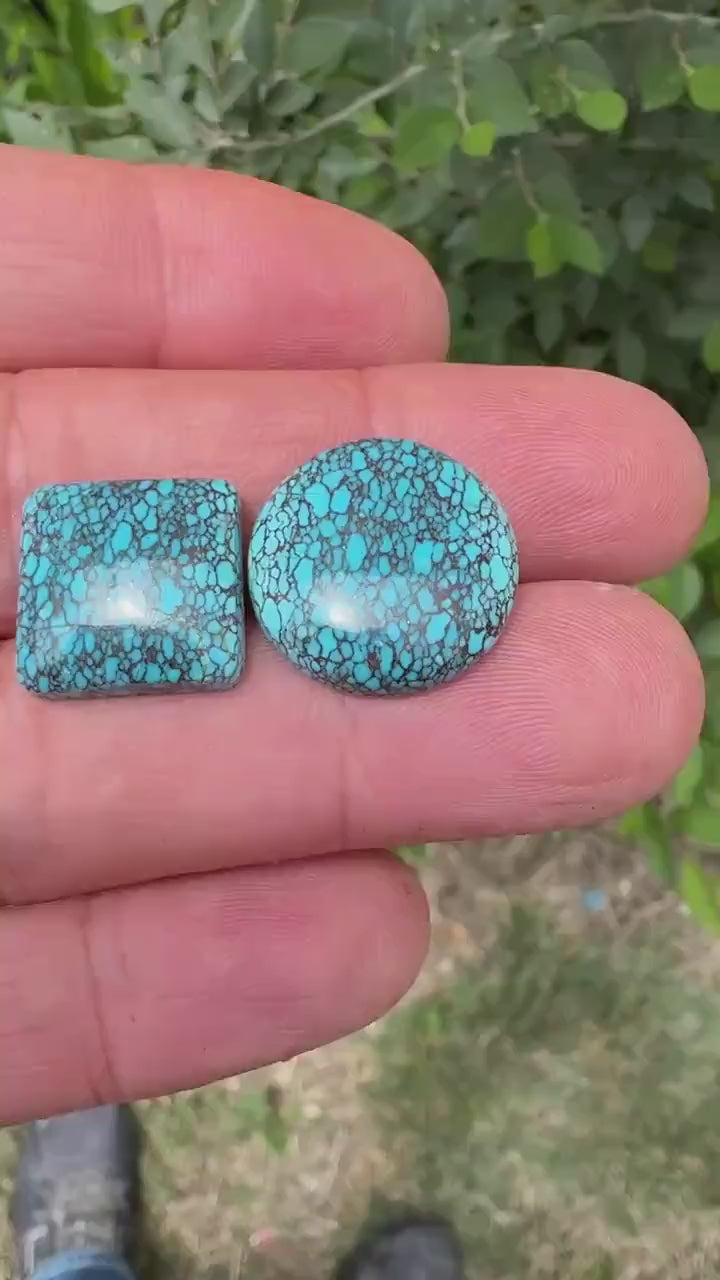 Hubei Turquoise Cabochon