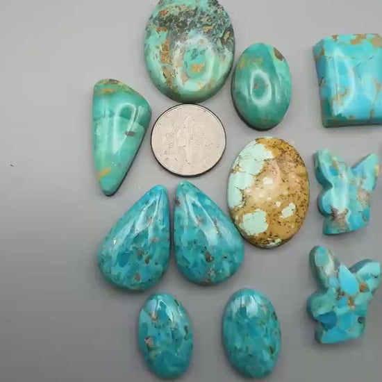 Kingman Turquoise Cabochon