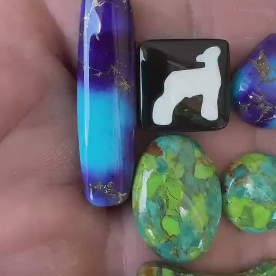 Kingman Turquoise Cabochon