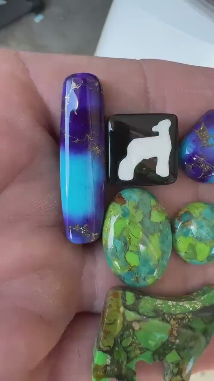 Kingman Turquoise Cabochon