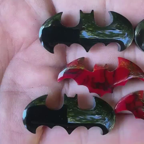 Black Bat cabochon