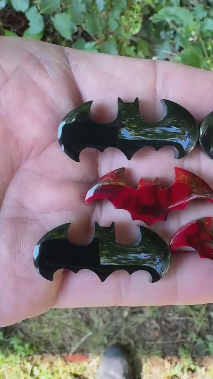 Black Bat cabochon