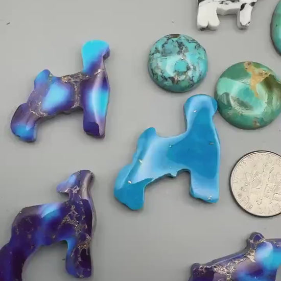 Kingman Turquoise Cabochon