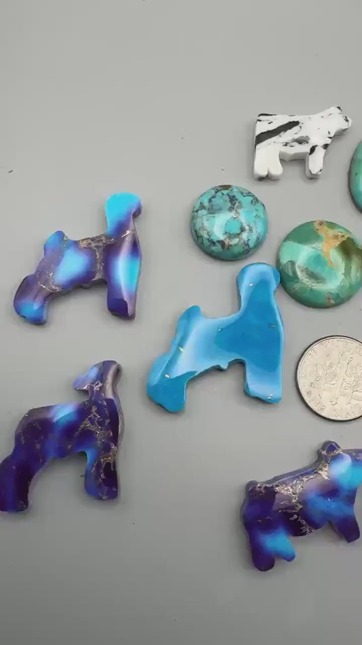 Kingman Turquoise Cabochon