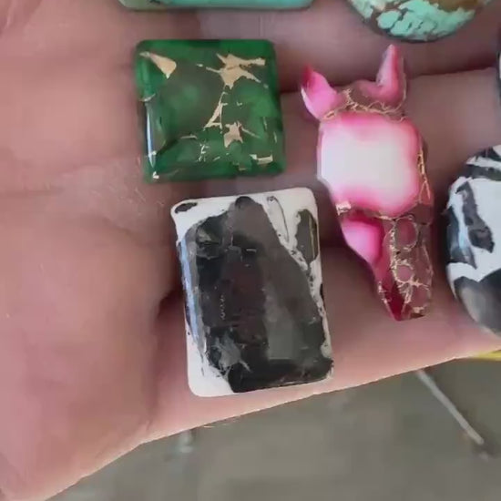 Kingman Turquoise Cabochon