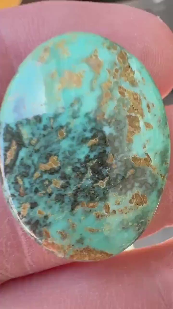 Kingman Turquoise Cabochon