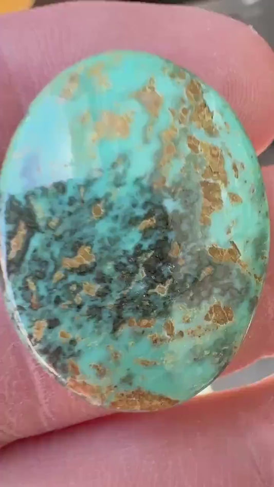 Kingman Turquoise Cabochon