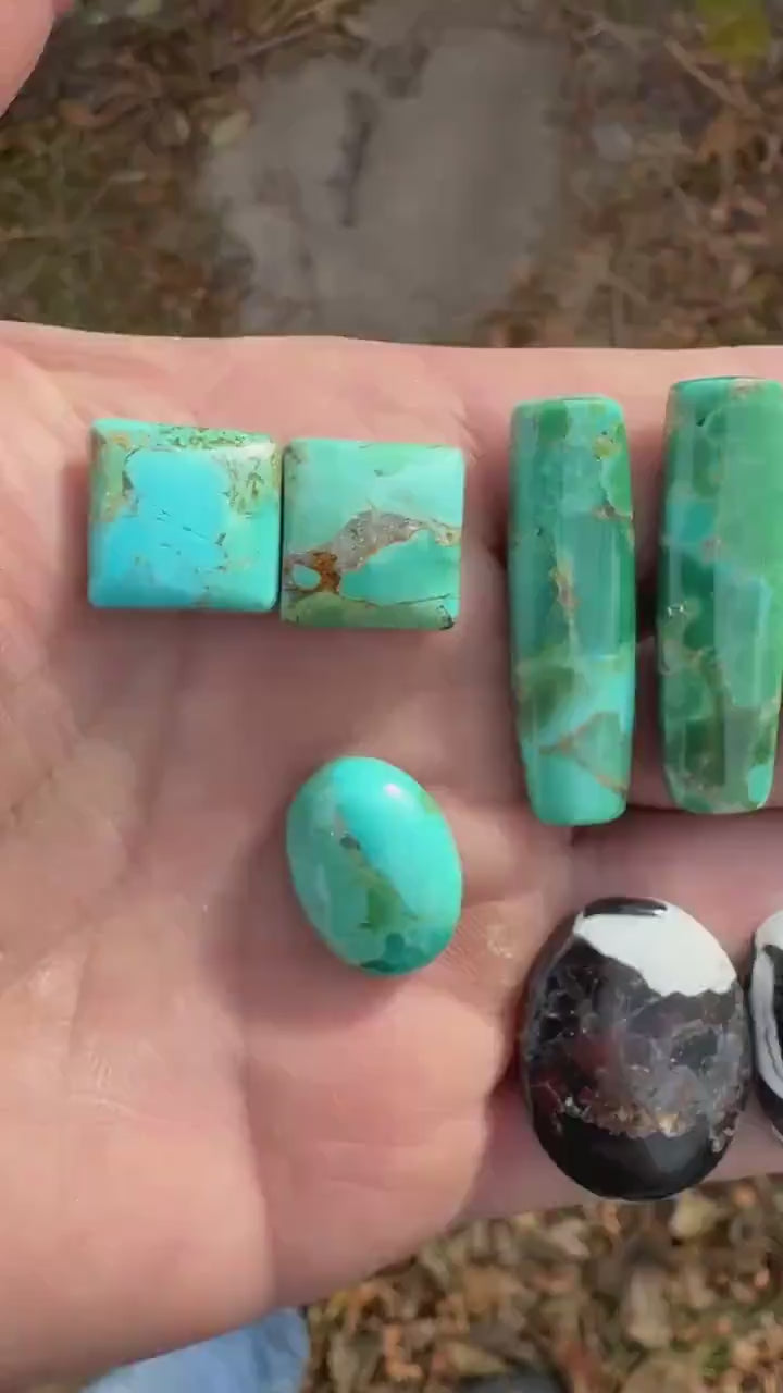 White Buffalo Turquoise Cabochon